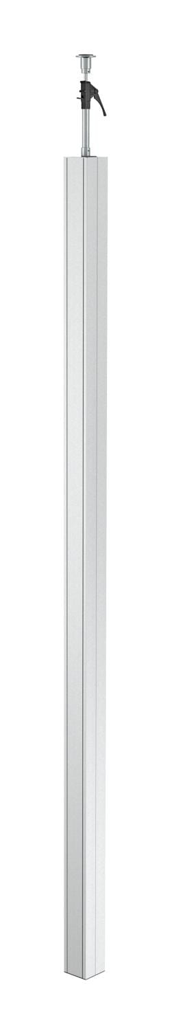 OBO BETTERMANN - Colonna verticale pavimento/soffitto 3000x110x140 in alluminio anodizzato.