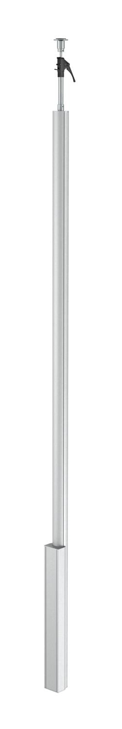 OBO BETTERMANN - Colonna verticale pavimento/soffitto 3000x100x110 in alluminio anodizzato.