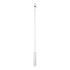 OBO BETTERMANN - Colonna verticale pavimento/soffitto 3000x100x140 in alluminio bianco RAL 9010.