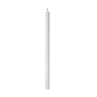 OBO BETTERMANN - Colonna verticale pavimento/soffitto 3000x130x130 in Alluminio bianco RAL 9010.