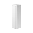 OBO BETTERMANN - Colonna verticale pavimento 500x130x140 in alluminio bianco RAL 9010.