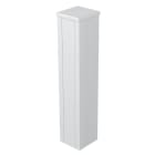 OBO BETTERMANN - Colonna verticale pavimento 675x130x140 in alluminio anodizzato.