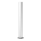 OBO BETTERMANN - Colonna verticale pavimento 675x70x60 in alluminio bianco RAL 9010.