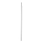 OBO BETTERMANN - Colonna verticale pavimento/soffitto HT con tubo 2300x70x59 in alluminio bianco RAL 9010.