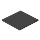 OBO BETTERMANN - Supporto in gomma 140x110x4 nero per supporto in gomma.