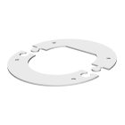 OBO BETTERMANN - Flangia soffitto chiuso 125x2 in Acciaio bianco RAL 9010 WAGRM45.