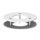 OBO BETTERMANN - Rosetta soffitto 100x40 in acciaio bianco RAL 9010.