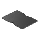 OBO BETTERMANN - Supporto in gomma per ISS 140100R 141x101x4 nero.