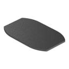 OBO BETTERMANN - Issgudm45 supporto in gomma per issdm45 131x81x4 nero.