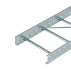 OBO BETTERMANN - WKLG 1150 FS Passerella Traversini scaletta g.portata sponda laterale forata 110x500x6000 Acciaio zincato in continuo.