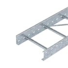 OBO BETTERMANN - Passerella traversini g.portata sponda laterale forata 110x400x6000 acciaio zincato a caldo per immersione.