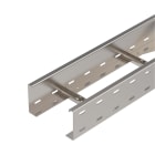 OBO BETTERMANN - Passerella traversini in acciaio INOX A4 1.4571 non trattato, con ulteriore trattamento, portata laterale forata 110x200x6000.