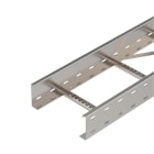 OBO BETTERMANN - Passerella traversini in acciaio INOX A4 1.4571 non trattato, con ulteriore trattamento, portata laterale forata 110x300x6000.