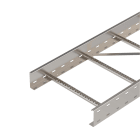OBO BETTERMANN - WKLG 1150 Passerella Traversini Scaletta G. Portata Sponda Laterale Forata 110x500x6000 Acciaio, Inox A4 1.4571 Non Trattato, Ulteriore Trattamento.
