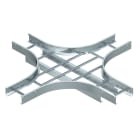OBO BETTERMANN - Derivazione a croce per passaggio scaletta pesante 110 110x300 in acciaio zincato a caldo per immersione.