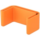 OBO BETTERMANN - Cappuccio protettivo US 3 per supporto 25x50 Polietilene arancio pastello RAL 2003.