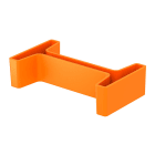 OBO BETTERMANN - Cappuccio protettivo per profilato IS 8 83x19 Polietilene arancio pastello RAL 2003. 6338519