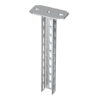 OBO BETTERMANN - Supporto di sospensione con piastra saldata 70x50x2000 Acciaio INOX A4 1.4571 non trattato, ulteriore trattamento.