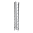 OBO BETTERMANN - Profilato a U forato su 3 lati 70x50x2000 Acciaio INOX A2 1.4301 non trattato ulteriore trattamento.
