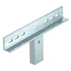 OBO BETTERMANN - Piastra adattatore KA-AW 80 FT per supporto parete 400x103 in Acciaio zincato a caldo per immersione.