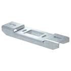 OBO BETTERMANN - Piastra adattatore simmetrica per US 7K e IS 8K 400x100 in acciaio zincato a caldo per immersione.