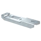 OBO BETTERMANN - Piastra adattatore asimmetrica per US 7K e IS 8K 400x101 in acciaio zincato a caldo per immersione.