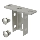 OBO BETTERMANN - Piastra di testa per supporto KU 3 US 130x40x100 Acciaio INOX A4 1.4571 non trattato ulteriore trattamento.