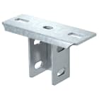 OBO BETTERMANN - Piastra di testa per supporto US 5 140x75x104 in acciaio zincato a caldo per immersione.