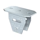 OBO BETTERMANN - Piastra di testa per supporto US 7, variabile 200x100 in acciaio zincato a caldo per immersione.