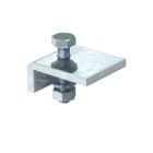 OBO BETTERMANN - Aletta di bloccaggio per supporto in acciaio 10 mm 60x50 zincato a caldo per immersione.