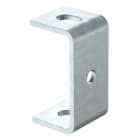 OBO BETTERMANN - Staffa a soffitto con foro laterale 10,5 mm 80x40 in acciaio zincato a caldo per immersione.