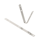 OBO BETTERMANN - Fissaggio trapezioidale 180x182 Acciaio, INOX A2 1.4301 non trattato, ulteriore trattamento.
