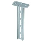 OBO BETTERMANN - Supporto di sospensione profilato con piastra di testa saldata in acciaio zincato a caldo per immersione 80x42x900 FT IS 8 K 90.