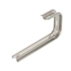OBO BETTERMANN - Staffa a parete e soffitto per passerella grigliata B345mm Acciaio, INOX A2 1.4301 non trattato, ulteriore trattamento.