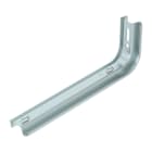 OBO BETTERMANN - Supporto parete TP per passerella grigliata B345mm in Acciaio zincato continuo.