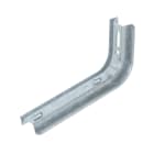 OBO BETTERMANN - Supporto parete TP per passerella grigliata B245mm in acciaio zincato a caldo per immersione.