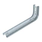OBO BETTERMANN - Supporto parete TP per passerella grigliata B345mm in acciaio zincato a caldo per immersione.
