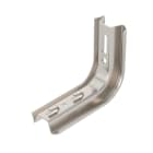 OBO BETTERMANN - Supporto parete TP per passerella grigliata B145mm Acciaio, INOX A2 1.4301 non trattato, ulteriore trattamento.