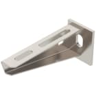 OBO BETTERMANN - Mensola a parete con piastra di testa saldata B110mm Acciaio INOX A4 1.4571 non trattato ulteriore trattamento AW 15 11 A4.