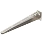OBO BETTERMANN - Mensola a parete AW 15 31 con piastra di testa saldata B310mm Acciaio INOX A4 1.4571 non trattato ulteriore trattamento.