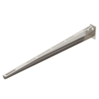 OBO BETTERMANN - Mensola a parete AW 15 61 con piastra di testa saldata B610mm in Acciaio INOX A4 1.4571 non trattato, ulteriore trattamento.