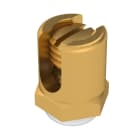 OBO BETTERMANN - Morsetto messa terra M8 con filettatura e vite Ottone 4-50mm² EKL 25. 6404001