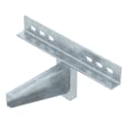 OBO BETTERMANN - Staffa a parete tipo pesante B210mm in acciaio zincato a caldo per immersione AWSS 21 FT Mensola.