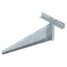 OBO BETTERMANN - Staffa a parete tipo pesante B810mm in acciaio zincato a caldo per immersione AWSS 81 FT Mensola.