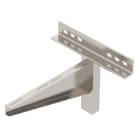 OBO BETTERMANN - Staffa a parete tipo pesante B410mm Acciaio, INOX A2 1.4301 non trattato, ulteriore trattamento AWSS 41 A2 MENSOLA.