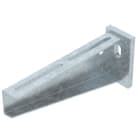 OBO BETTERMANN - Mensola a parete AW 55 21 con piastra di testa saldata B210mm in acciaio zincato a caldo per immersione.