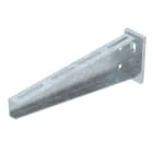 OBO BETTERMANN - Mensola a parete AW5531 con piastra di testa saldata B310mm in Acciaio zincato a caldo per immersione.