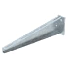 OBO BETTERMANN - Mensola a parete AW 55 51 con piastra di testa saldata B510mm in acciaio zincato a caldo per immersione.