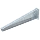OBO BETTERMANN - AW 55 61 FT Mensola a parete con piastra di testa saldata B610mm Acciaio zincato a caldo per immersione.