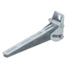OBO BETTERMANN - Staffa a parete regolabile in acciaio zincato a caldo per immersione B310mm AWV 31 FT Mensola.